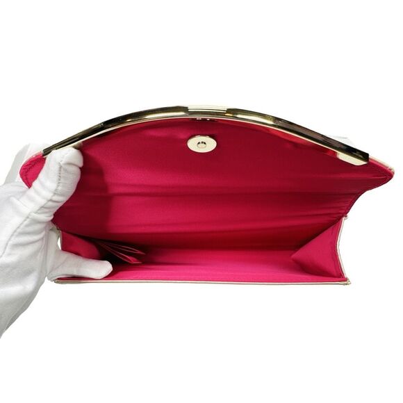 Escada Especially Escada Elixir GWP Gold Clutch Purse - 9” x 4.5” - Picture 2 of 3